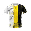 T-SHIRT FELET RN 3611 BLACK/YELLOW MEN