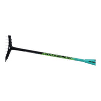 Raquette Yonex Nanoflare TX Black/Mint - profil et dégradé menthe sur le manche