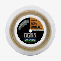 Bobine de cordage badminton Yonex BG65 – 200 m – Ambre 2