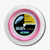 Bobine cordage Yonex BG65 Ti rose - packaging