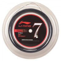 Bobine De Cordage Li-Ning N°7 Noir 200M - Haute Durabilité, Jauge 0.70mm