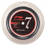 Bobine De Cordage Li-Ning N°7 Noir 200M - Haute Durabilité, Jauge 0.70mm