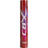 Volant De Badminton Plumes Naturelles CBX Rouge - Trajectoire Précise & Durabilité Élite FFBAD