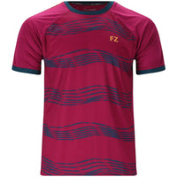 T-shirt badminton FZ Forza PR2507 homme Raspberry Radiance - vue de face