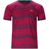T-shirt badminton FZ Forza PR2507 homme Raspberry Radiance - vue de face
