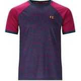 T-shirt badminton FZ Forza PR2508 homme Raspberry Radiance - vue de face