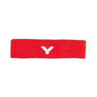 Bandeau Sport Rouge Victor SP130 D - Absorbant, Lavable, Confort Coton 90% - DC.SPORTS