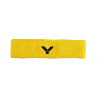 Bandeau Sport VICTOR SP130 Jaune - Absorbant, Lavable, 90% Coton, Parfait Pour Raquettes - DC.SPORTS