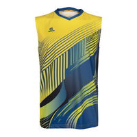 DÉBARDEUR MASCULIN APACS SL 22229 JAUNE