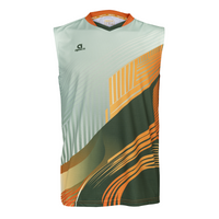 DÉBARDEUR MASCULIN APACS SL 22229 ORANGE