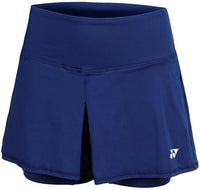 Yonex Team YW0036EX Women's Skirt Black with Integrated Shorts - Comfort and Elegance for Sport