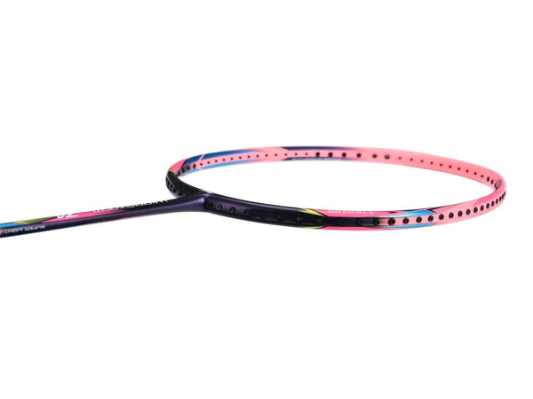 Raquette De Badminton Li-Ning Windstorm 74 Rose (Non Cordée)