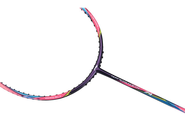 Raquette De Badminton Li-Ning Windstorm 74 Rose (Non Cordée)