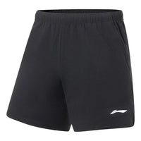 Li-Ning National Black Breathable Lightweight Shorts For Great Freedom of Movement