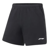 Li-Ning National Black Breathable Lightweight Shorts For Great Freedom of Movement