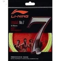 Raquette Li - Ning N°7 - Cordage Blanc 0,70 Mm, Résistance et Durabilité Optimales - DC.SPORTS