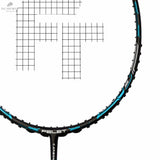 Raquette De Badminton Felet Aero Carbon Bleu 4U - Légère, Semi-Rigide, Préciseraquette badmintonFELET