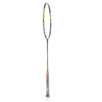Raquette de Badminton Flex Power Ti Titanium 5U Noir/Doré