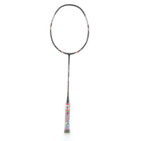 Raquette Flex Power Ti Titanium 5U Noir/Violet - fond blanc