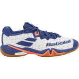 CHAUSSURES BABOLAT HOMME INDOOR SHADOW TOUR 4 BLANC/MARINE