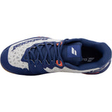 CHAUSSURES BABOLAT HOMME INDOOR SHADOW TOUR 4 BLANC/MARINE