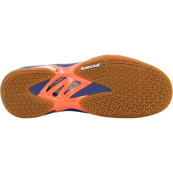 CHAUSSURES BABOLAT HOMME INDOOR SHADOW TOUR 4 BLANC/MARINE