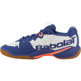 CHAUSSURES BABOLAT HOMME INDOOR SHADOW TOUR 4 BLANC/MARINE