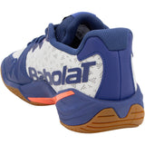 CHAUSSURES BABOLAT HOMME INDOOR SHADOW TOUR 4 BLANC/MARINE