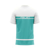 T-Shirt Performance Felet blanc/vert Unisexe
