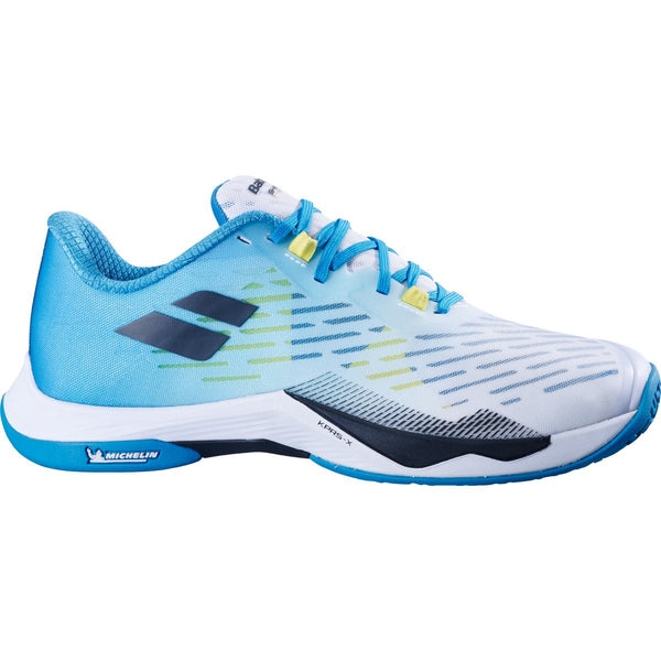 CHAUSSURES BABOLAT HOMME INDOOR SHADOW TOUR 5 BLEU/ALGIER - DC.SPORTS