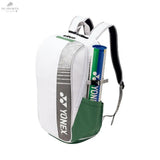 Sac À Dos Yonex Club Backpack 52512 Blanc & Vert – Rangement Pour 2 Raquettes & Confort Optimalsac badmintonYONEX