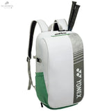 Sac À Dos Yonex Club Backpack 52512 Blanc & Vert – Rangement Pour 2 Raquettes & Confort Optimalsac badmintonYONEX