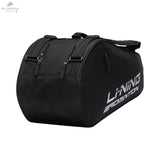 Sac Li-Ning DoubleThermo ABJT059-1 Noir Pour 6 Raquettes Avec Compartiment À Chaussuressac badmintonLI-NING