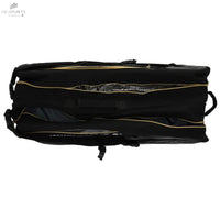 Sac Racket FZ Forza Tour Line 12 Raquettes Noir & Doré avec Compartiment Isotherme et Poches Accessoiressac badmintonFZFORZA
