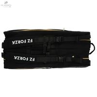 Sac Racket FZ Forza Tour Line 12 Raquettes Noir & Doré avec Compartiment Isotherme et Poches Accessoiressac badmintonFZFORZA