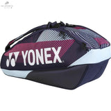 Sac Yonex Pro Racket 92426EX Violet - Capacité 6 Raquettes, Compartiment à Chaussures, Confortablesac badmintonYONEX