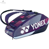 Sac Yonex Pro Racket 92426EX Violet - Capacité 6 Raquettes, Compartiment à Chaussures, Confortablesac badmintonYONEX