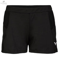 Short Victor Femme R-04200C Noir - Tissu Respirant, Élastique, Deux Poches, Tailles XS à XXLshort badmintonVictor