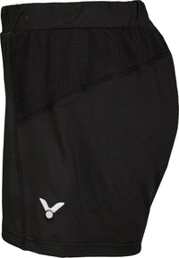 Short Victor Femme R-04200C Noir - Tissu Respirant, Élastique, Deux Poches, Tailles XS à XXLshort badmintonVictor