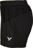 Short Victor Femme R-04200C Noir - Tissu Respirant, Élastique, Deux Poches, Tailles XS à XXLshort badmintonVictor