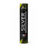 Volant de Badminton SPEED SILVER - Plumes d'Oie, Grosse Durabilité