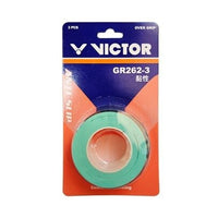 Surgrip VICTOR GR262 - 3 Vert Pour Raquettes De Badminton - Anti - Slip, Absorption Humidité, Pack De 3surgrip badmintonVICTOR