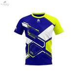 T-Shirt Unisexe Felet RN 3603 Bleu - Technologie Dry Fit, Léger et Respirant - Idéal Sport et LoisirsMaillot badmintonFELET