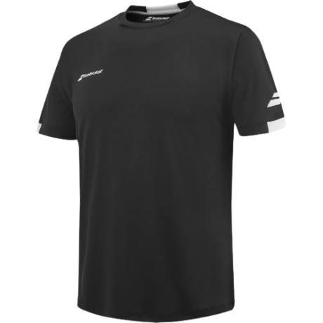 T-SHIRT BABOLAT PLAY CREW NECK TEE MEN NOIR