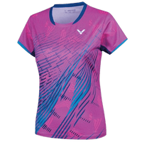 T-shirt Femme Victor T - 51013 Q Écologique Rose - Confort, Légèreté et Performance - DC.SPORTS