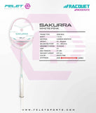 RAQUETTE DE BADMINTON FELET SAKURRA 4U (Non cordée)raquette badmintonFELET