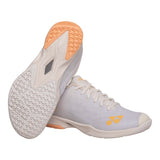 CHAUSSURES YONEX FEMME INDOOR SHB AERUS Z2 WHITE ORANGE