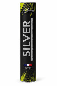 Volant de Badminton SPEED SILVER - Plumes d'Oie, Grosse DurabilitéVolants de Badminton badmintonSPEED