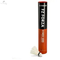 Volant FZ Forza Hybrid S - 5000 3 en 1 - Durable, Bon Vol et Pack de 12Volants de Badminton badmintonFZFORZA