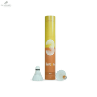 Volant Plume Linton 3 Standard Homologué FFBAD pour Entraînements et CompétitionsVolants de Badminton badmintonLinton